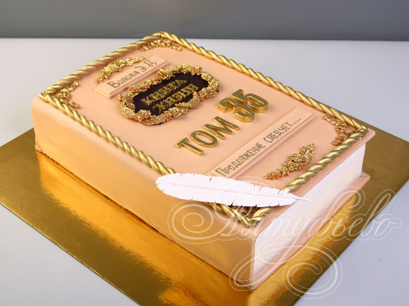 Торт Книга жизни на юбилей 0207219