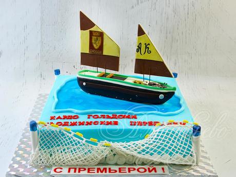 Торт корабль