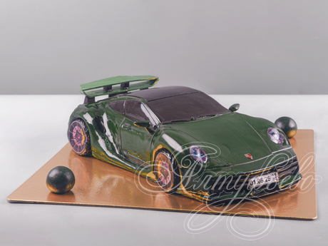 Торт машина Porsche 911