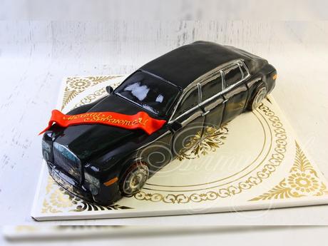 Торт машина лимузин Rolls-Royce