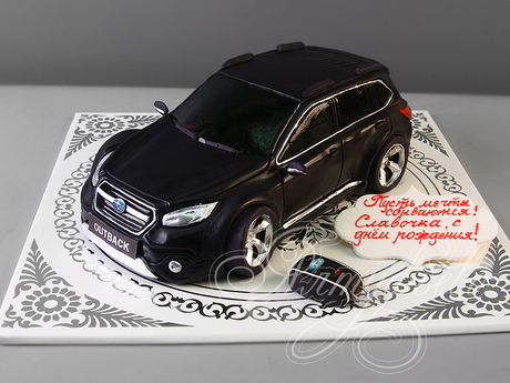 Торт машина Subaru Outback
