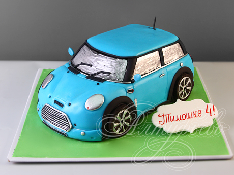 Торт машина Mini Cooper