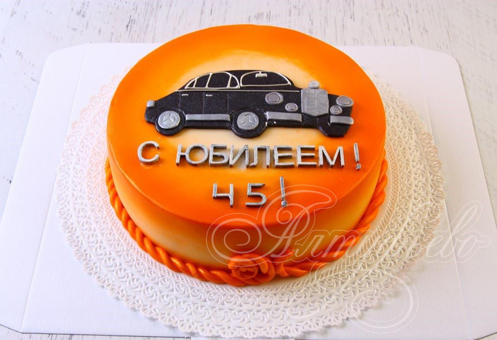 Торт в виде машины на заказ | Детский торт в виде гоночного автомобиля