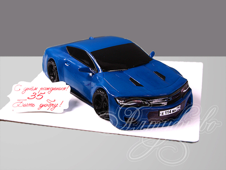 Торт машина Chevrolet Camaro