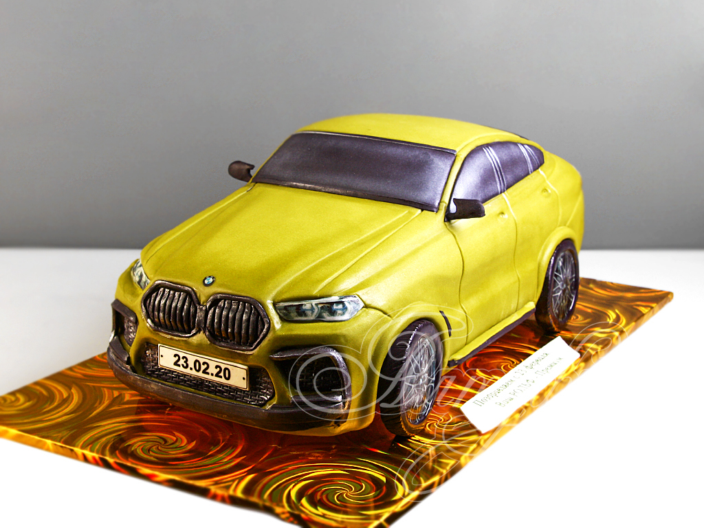 Торт BMW X6 на 30 лет 20021420 стоимостью 32 700 рублей - торты на заказ  ПРЕМИУМ-класса от КП «Алтуфьево»