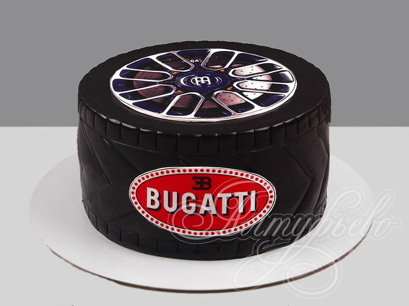 Торт "Колесо Bugatti"