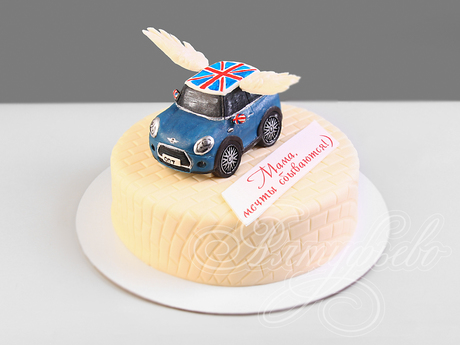 Торт MINI Cooper для мамы