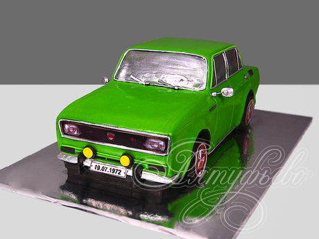 Торт Автомобиль Москвич-2140