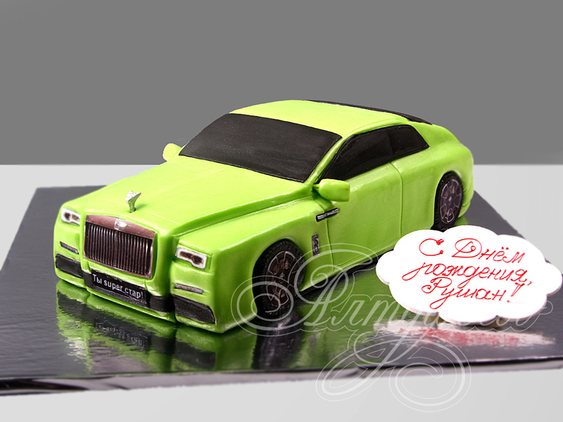 Торт Rolls-Royce Wraith