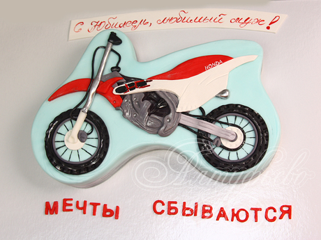 Торт Мотоцикл Honda