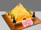 Торт "Египетская пирамида" на 8 лет