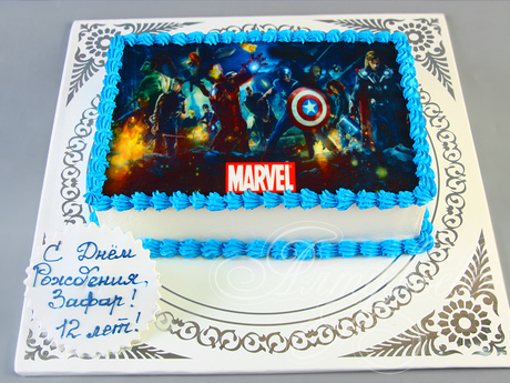 Торт Герои Marvel
