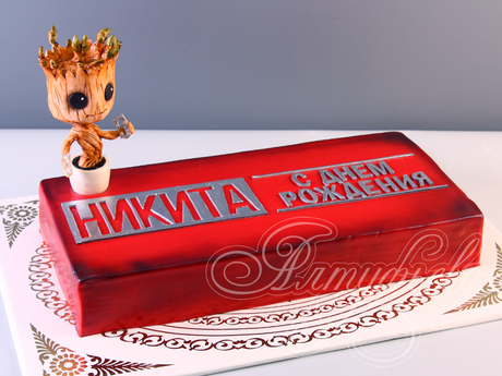 Торт с фигуркой Грута
