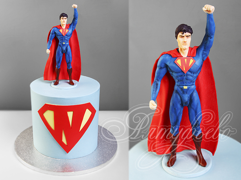 Торт Супермен для мальчика 14129819
