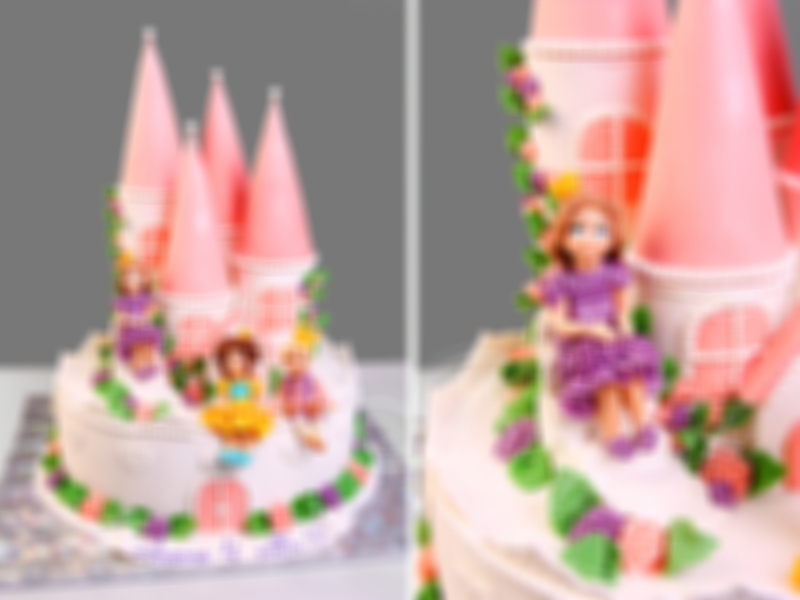 Торт с Замком для маленькой принцессы 0507820