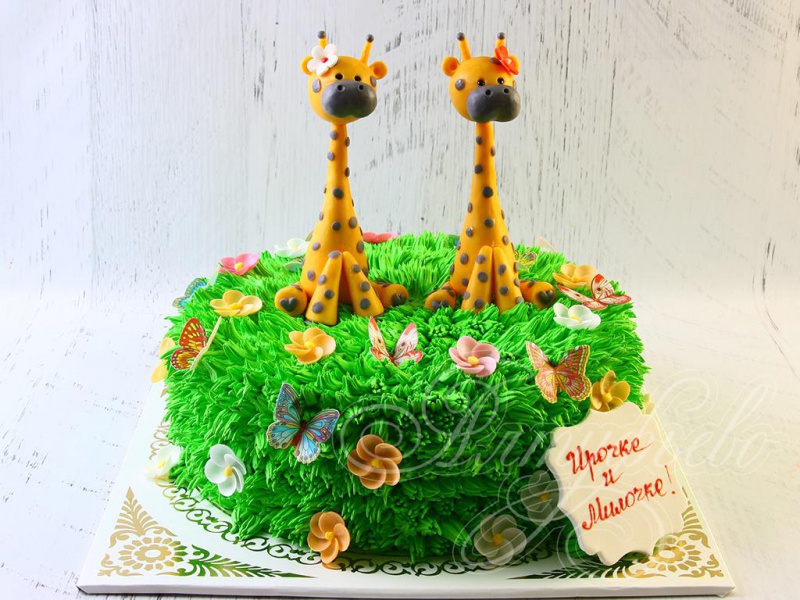 Торт жирафы