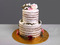Свадебный торт без отделки