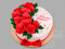 Торт с Красными розами на 30 лет