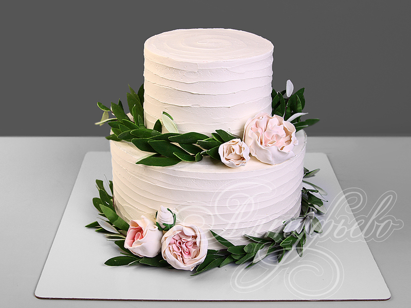 Свадебный торт со сливками 01081320
