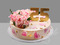 Торт с розами на юбилей 55 лет