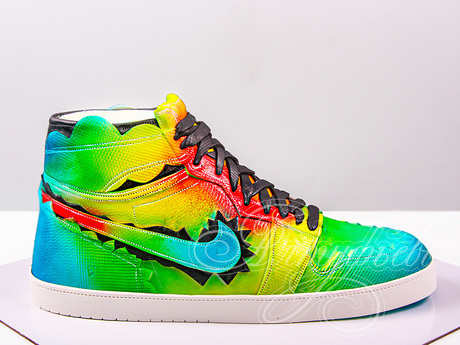 Торт Nike Air Jordan x J Balvin