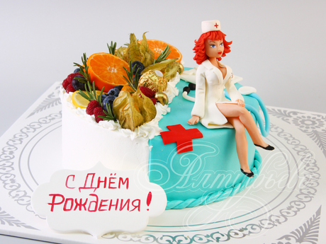 Торт для медицинского работника