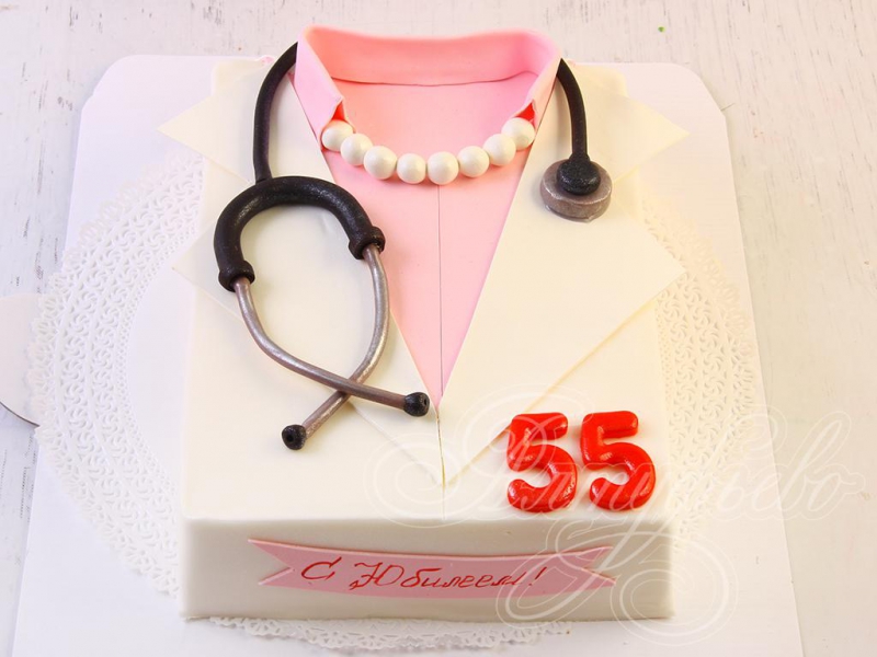 Торт на 55 лет