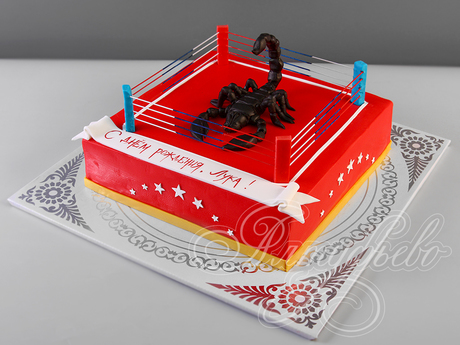 Торт знак зодиака Скорпион