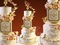 Золотой свадебный торт
