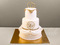 Торт на Золотую Свадьбу 50 лет