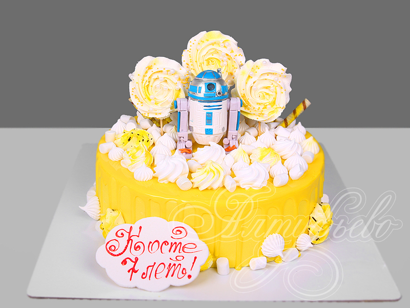 Торт Дроид R2-D2 из Star Wars