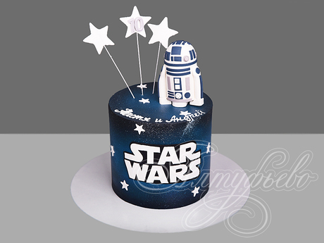 Торт Star Wars на 10 лет