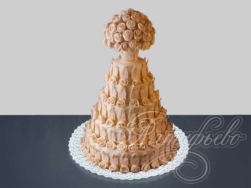 Торт «Букет невесты»