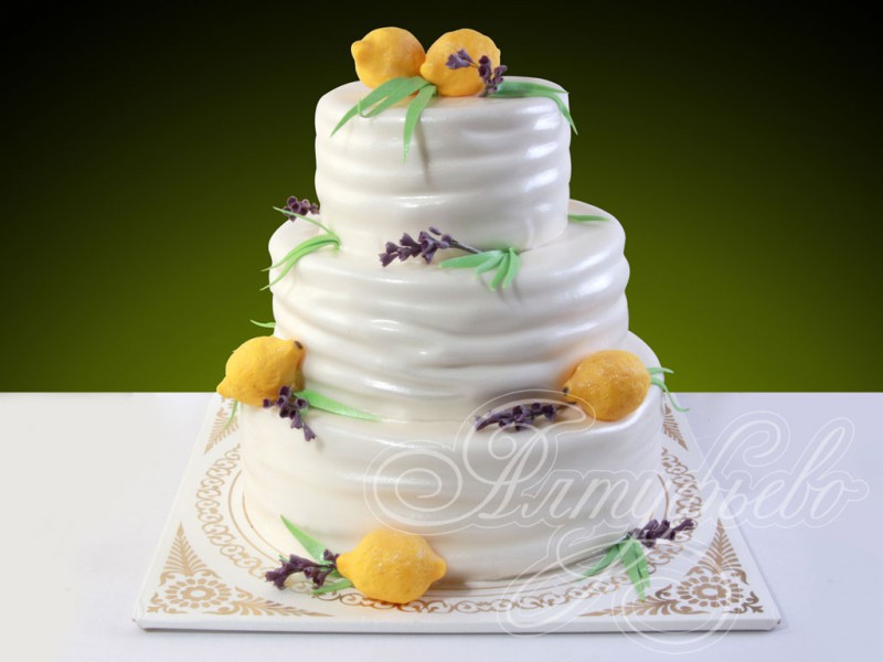Свадебныйторт«Лимонноевдохновение»