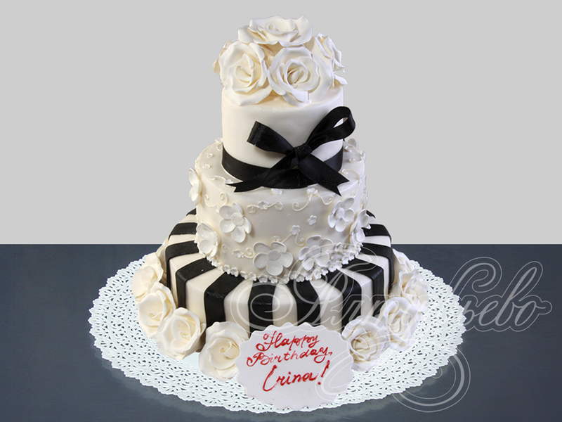 Свадебный торт «В едином порыве»