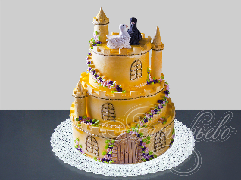 Торт «Замок для двоих»